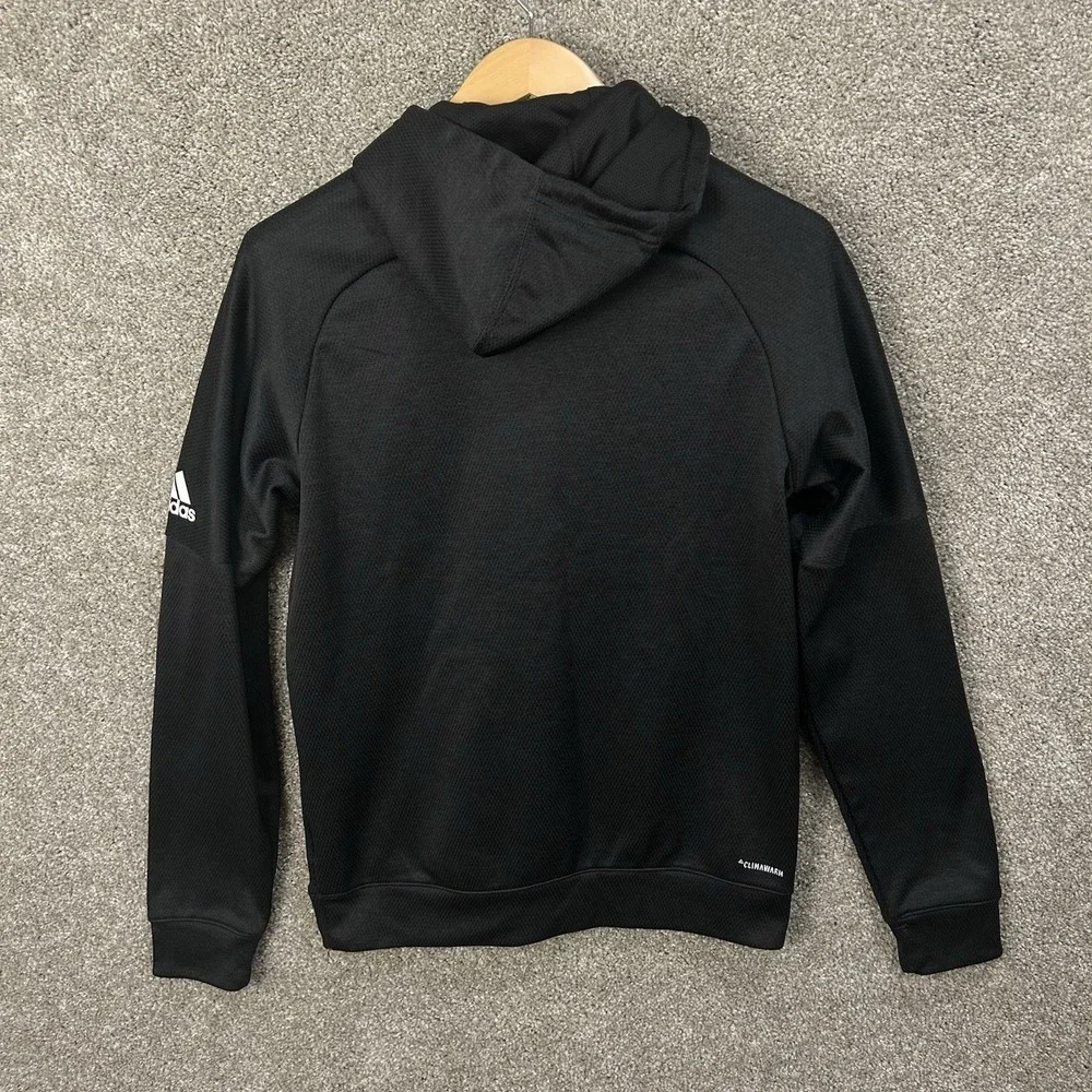 Adidas Mens Small Climawarm Adobe MAX‎ Here To Create Graphic Hoodie Black